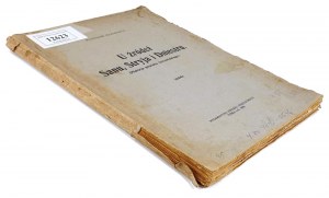 PULNAROWICZ- U ŹRÓDŁA SANU, STRYJA I DNIESTRU. (HISTORIA POWIATU TURCZAŃSKIEGO) wyd. 1929