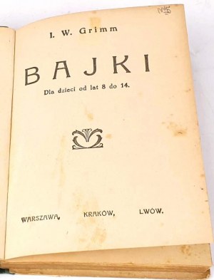 GRIMM - Racconti per bambini dagli 8 ai 14 anni [1934].