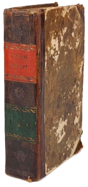 SELECTIONS DE DIFFÉRENTES PORTEES DE POÉSIE DES RIVIERES POLONAISES A L'USAGE DES JEUNES Parties 1-3 1820. relié. Sénèque, Voltaire, Racine, Homère, Virgile, Milton.