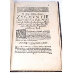 CONSTITUCIE SEYMU WALNEGO KORONNEGO, w Warszawie Roku MDCXIX
