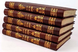 FREDRO- COMEDYE zväzky 1-5 kompletné vydanie 1871