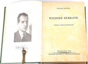 TUWIM- WIERSZE ZEBRANE 1933