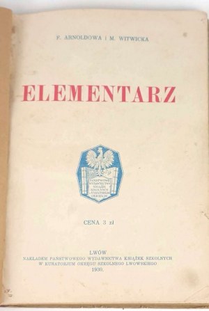 ARNOLDOWA, WITWICKA-ELEMENTARE 1930