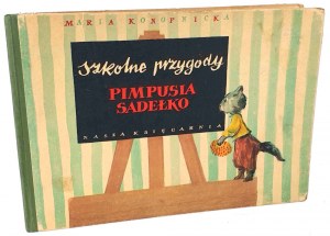 KONOPNICKA-SCHULE ABENTEUER VON PIMPUSIO SADEŁKO 1954.