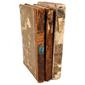 KLUK - DYKCYONARZ ROŚLINNY T. I-III [komplet] 1805-1808, 1788