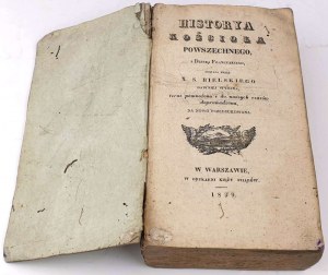 BIELSKI- HISTORYA KOŚCIOŁA POWSZECHNEGO 1839