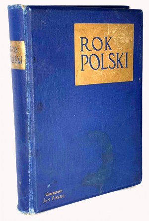 GLOGER- THE YEAR OF POLAND IN LIFE, TRADITION AND SONG published 1900. 1st ed. 40 engravings by ANDRIOLLI, KOSSAK et al.