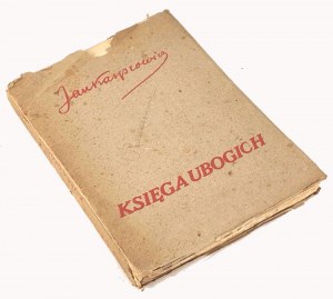KASPROWICZ - KSIEGA UBOGICH 1916 wyd.1