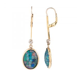 Earrings, 2nd half of the 20th century.