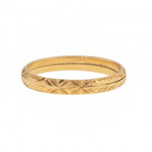 Ring of the gimmel type, France(?), 19th/20th century.