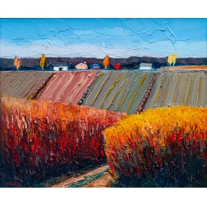 Krzysztof Raczynski-Krzyr, Autumn Landscape, 2023