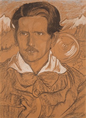 Stanisław Ignacy Witkiewicz Witkacy, Portret Jerzego Mieczysława Rytarda, 1922