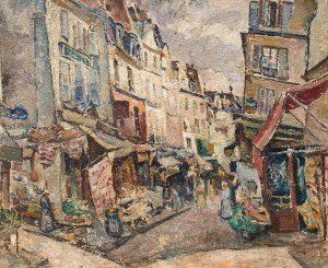 Mela Muter, Rue Mouffetard, 1920