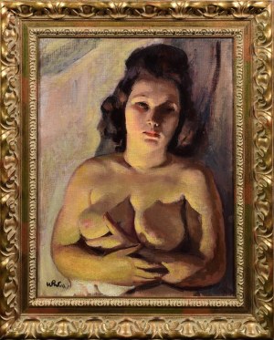 Wojciech WEISS (1875-1950), Nudo nel bagliore della luce serale, anni '30.