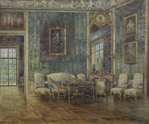 Władysław CHMIELIŃSKI (pseud. STACHOWICZ) (1911-1979) , Interiér paláca Wilanów, 1938