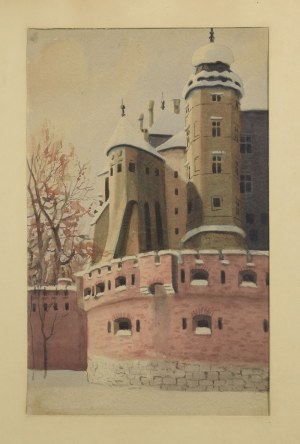 Stanislaw TONDOS (1854-1917), Motif from the Wawel Castle