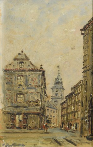 Jerzy PAWŁOWSKI (1909-1991), Warschau - Altstadt