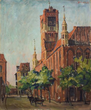 Ignacy MAZUREK (1880-1950), Rathaus in Toruń, 1936