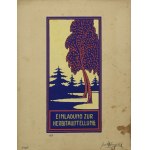 REINHARD, XX w., Zestaw 5 projektów: opakowań, zaproszeń na wystawę, ok. 1930