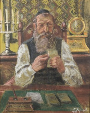 T. SPIEGEL, 20th century, Jewish merchant, 1920