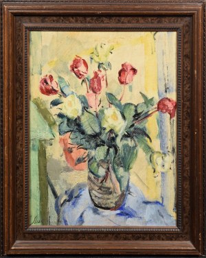Marcel SŁODKI (1892-1944), Tulipany w wazonie