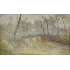 Mieczysław KORWIN-PIOTROWSKI (1869-1930), Wschód słońca, 1926