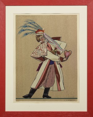 Zofia STRYJEŃSKA (1891-1976), Costume popolare di Cracovia, 1939