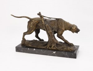 Alfred BARYE (1839-1882), Hunting Dog