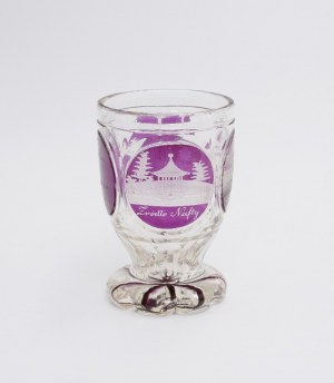 Commemorative, spa glass from Truskavets