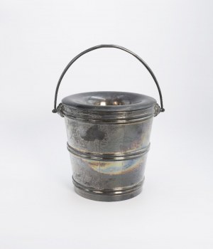 FRAGET - Fabrique d'argent et d'objets plaqués (entreprise active de 1824 à 1944), chaudron de refroidissement de champagne