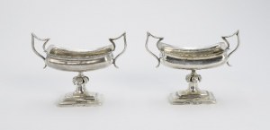 Louis Bernard NAST (active from mid 1820s-1838, company until 1887), Pair of salt shakers