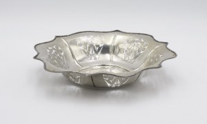 H. HIRSCHPRUNG / Jozef GROSS - Výroba stříbrného nádobí (aktivní v letech 1931 až 1939), Stříbrný talíř