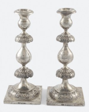 Julian KOZŁOWSKI (actif des années 1840 à 1863), Paire de chandeliers