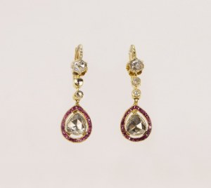 Boucles d'oreilles en diamant