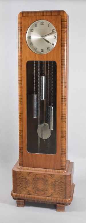 Standing clock in art déco style