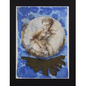 Jan LEBENSTEIN (1930-1999), Wpisana w kulę, 1972