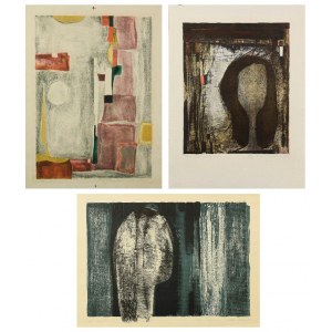 Olga PECZENKO-SRZEDNICKA (1918-1975), Zestaw 3 litografii