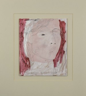 Agnieszka BRZEŻAŃSKA (née en 1972), Portrait d'une jeune fille
