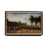LEBELLE, JEAN-FRANÇOIS, (attivo in Francia, 1806 - 1836) French tortoiseshell snuffbox with miniature