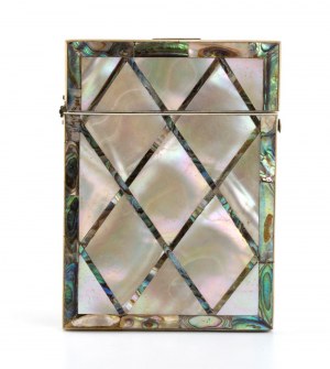 Mother-of-pearl card holder