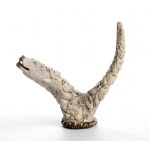 Deer antler carving
