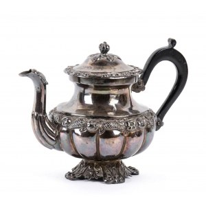 Italian silver teapot