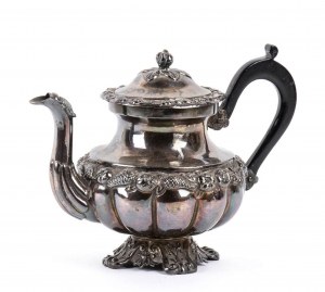 Italian silver teapot