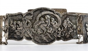 Italian silver belt