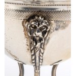 Italian silver sugar bowl