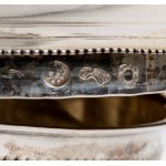 Italian silver sugar bowl