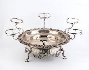 English Victorian sterling silver centrepiece