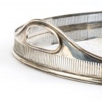 William Hutton & Sons (Edward Hutton) English Victorian silver tray