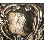 James Deakin & Sons (John & William F Deakin) Sterling silver English table mirror