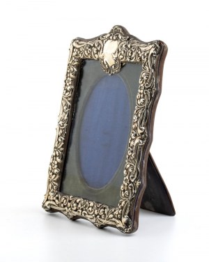 Sterling silver English photo frame